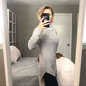 RD Style Tunic Mockneck Sweater
